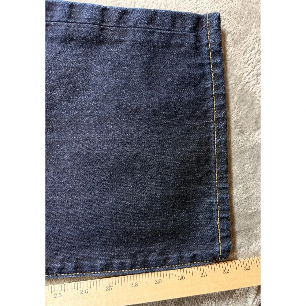 Levi's 517 Bootcut Jeans Mens 42x32 Dark Wash Denim Western Cowboy